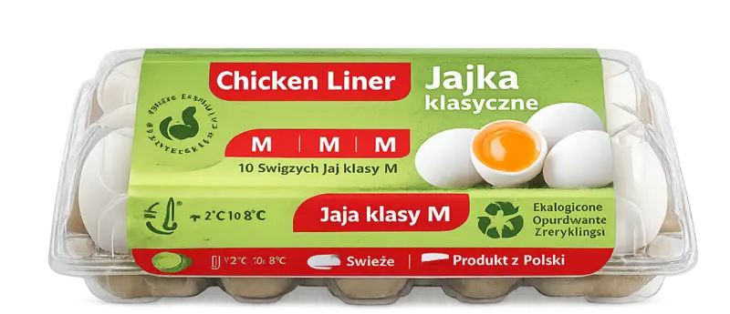 Jajka klasyczne Chicken Liner