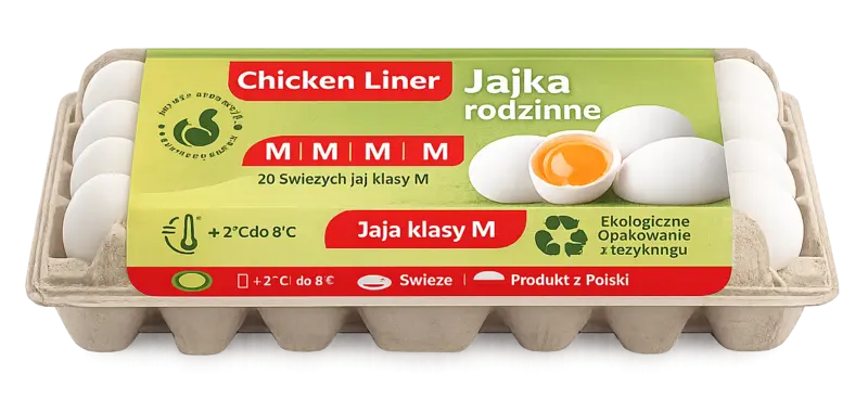 Jajka rodzinne Chicken Liner