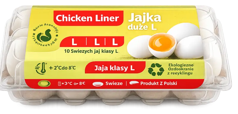 Jajka duże Chicken Liner